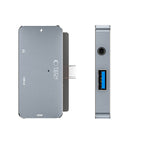 HUB Tech-Protect V6 4in1 USB-C - USB-A 3.0 / USB-C PD100W / HDMI / mini jack 3.5mm - pilkas -- USB Hubs