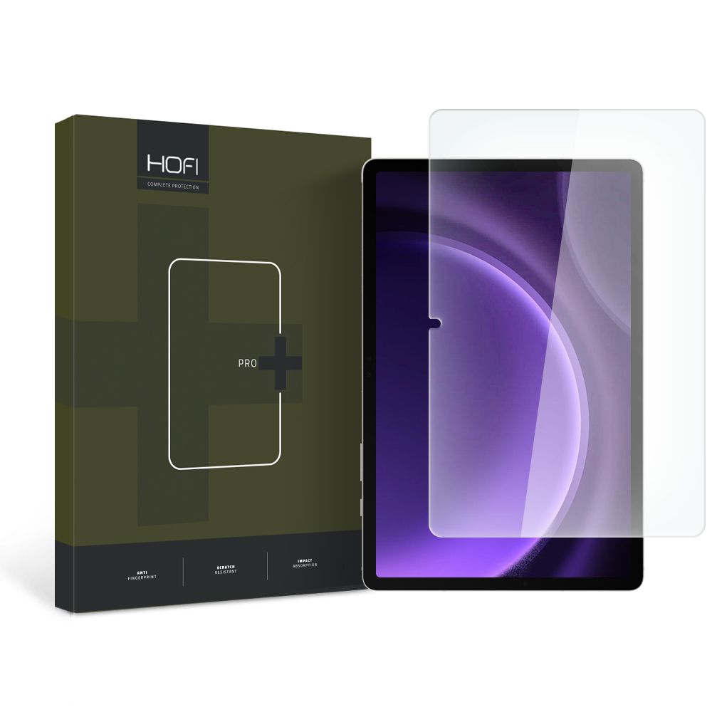 Hofi Glass Pro+ stiklas Galaxy Tab S9 FE 10.9 – juodas rėmelis -- Samsung Galaxy Tab S9 FE
