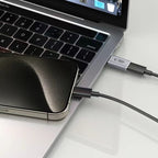Tech-Protect UltraBoost USB-C (vyriškas) / Lightning (moteriškas) adapteris – pilkas -- USB Adapters