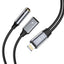 Tech-Protect UltraBoost Lightning (male) / mini jack 3.5mm (female) - Lightning (female) - juodas -- Cell phone cables