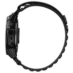 Tech-Protect Nylon Pro dirželis, skirtas Garmin Fenix ​​3 / 5X / 3HR / 5X Plus / 6X / 6X Pro / 7X - juodas -- Watch Straps