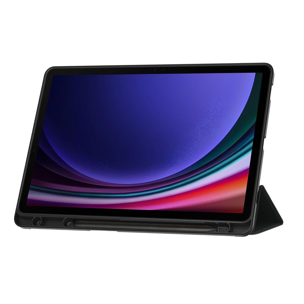 Tech-Protect SmartCase Pen dėklas Galaxy Tab S9 FE – juodas -- Samsung Galaxy Tab S9 FE