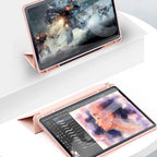 Tech-Protect SmartCase Pen dėklas Galaxy Tab S9 FE – juodas -- Samsung Galaxy Tab S9 FE