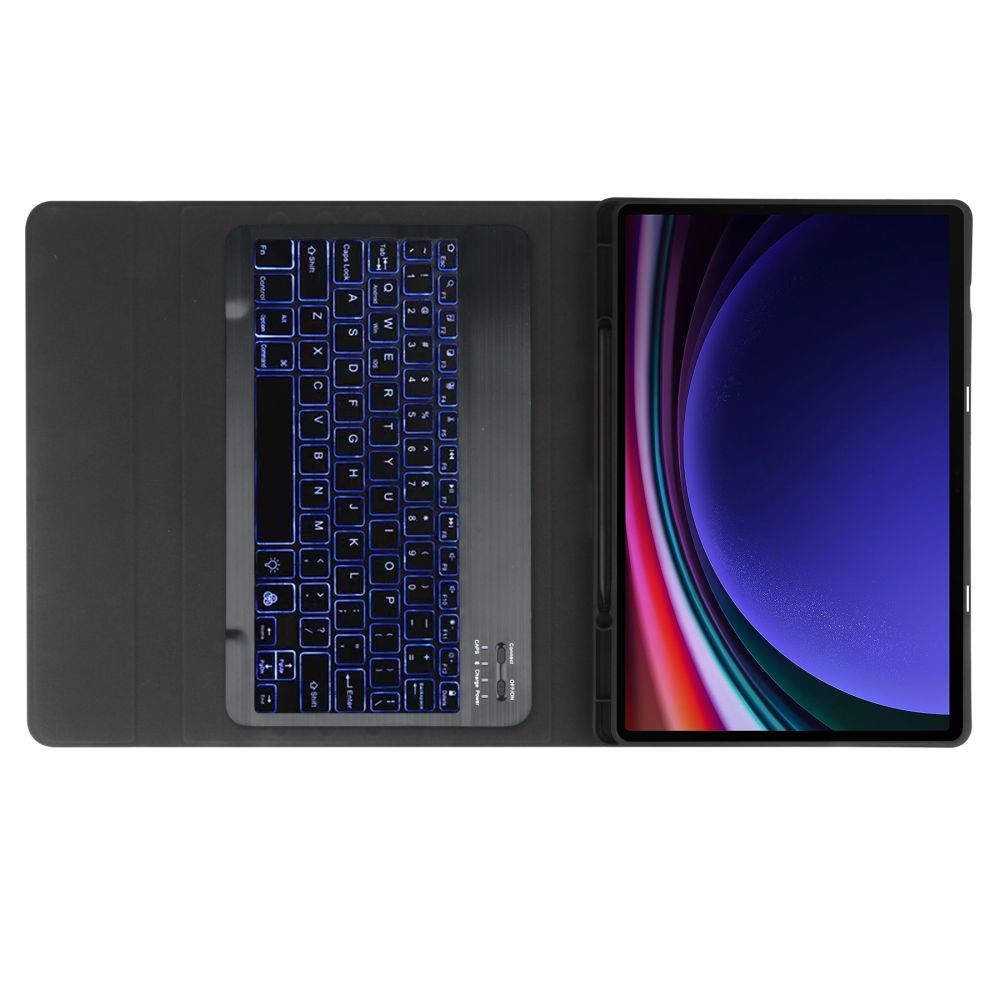 Tech-Protect SC Pen dėklas su klaviatūra Galaxy Tab S9 FE 10.9 – juodas -- Samsung Galaxy Tab S9 FE