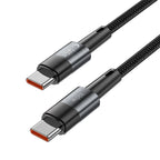 Tech-Protect UltraBoost USB-C / USB-C PD laidas 100W 5A 3m - pilkas -- Cell phone cables