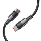 Tech-Protect UltraBoost USB-C / USB-C PD laidas 100W 5A 3m - pilkas -- Cell phone cables