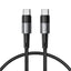 Tech-Protect UltraBoost USB-C / USB-C PD laidas 100W 5A 0.25m - pilkas -- Cell phone cables