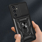 Tech-Protect CamShield Pro dėklas Galaxy S23 FE – juodas -- Samsung Galaxy S23 FE