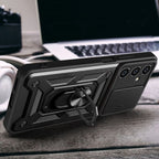Tech-Protect CamShield Pro dėklas Galaxy S23 FE – juodas -- Samsung Galaxy S23 FE