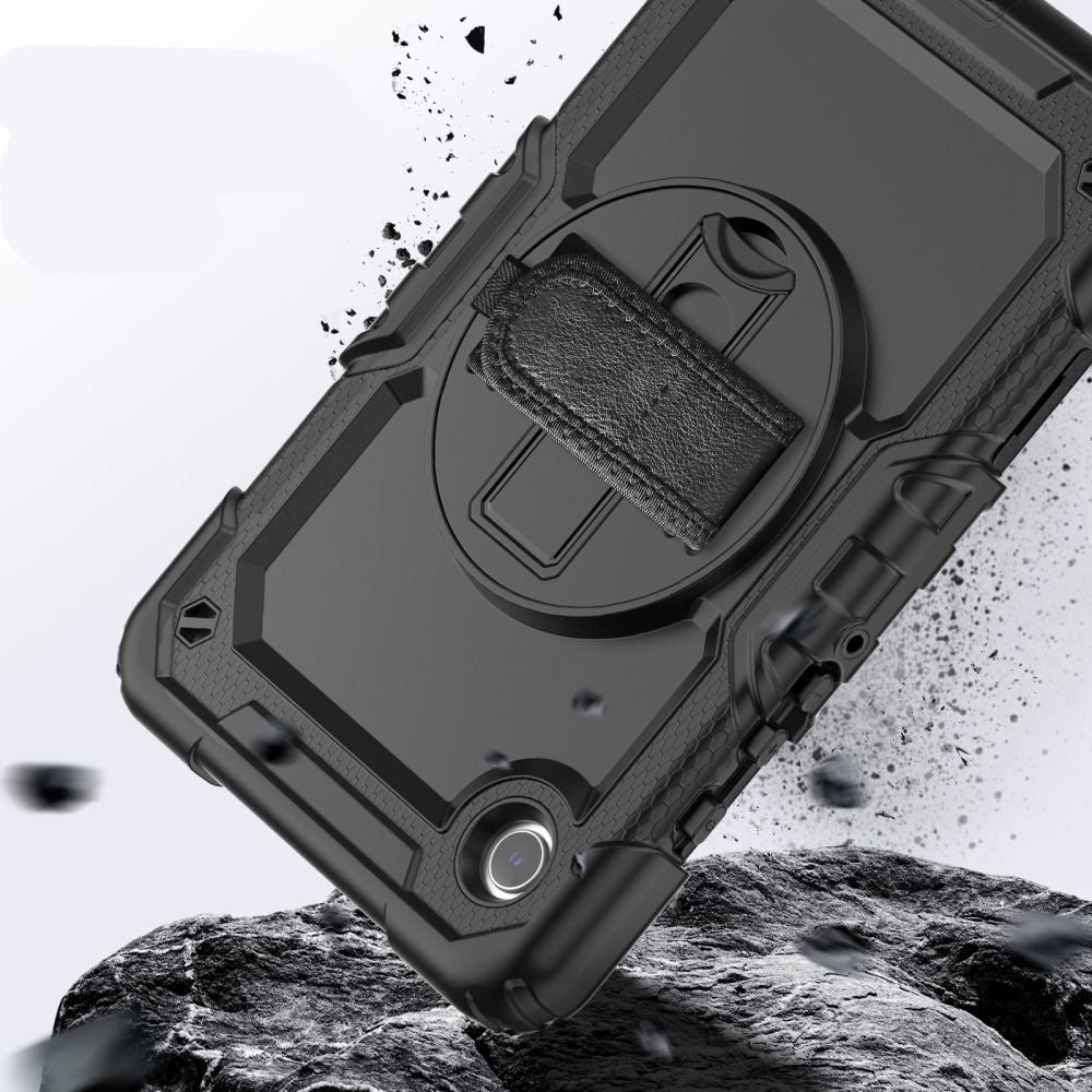 Tech-Protect Solid360 dėklas Galaxy Tab A9+ – juodas -- Samsung Galaxy Tab A9+