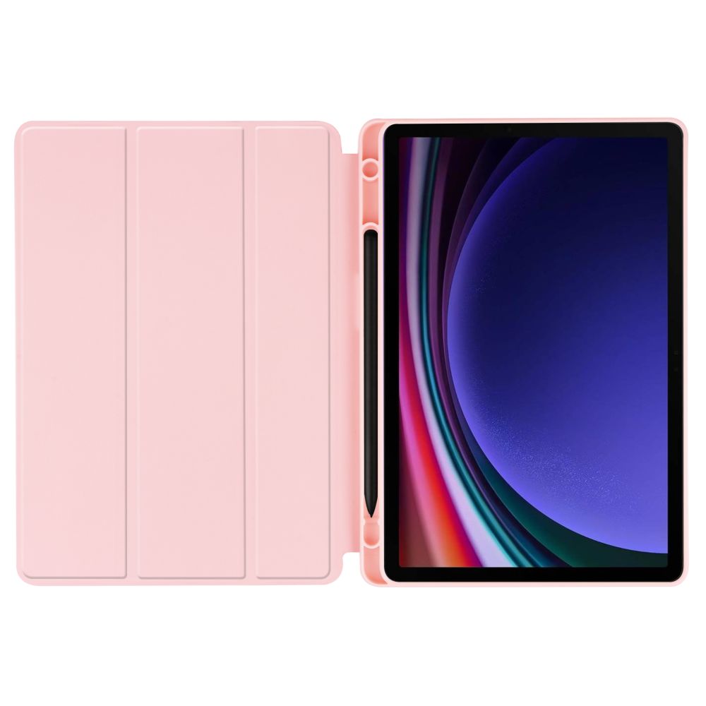 Tech-Protect SmartCase Pen dėklas Galaxy Tab S9 FE 10,9" – rožinis -- Samsung Galaxy Tab S9 FE