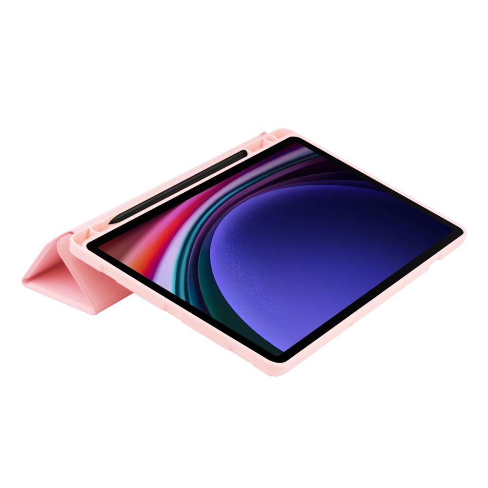 Tech-Protect SmartCase Pen dėklas Galaxy Tab S9 FE 10,9" – rožinis -- Samsung Galaxy Tab S9 FE