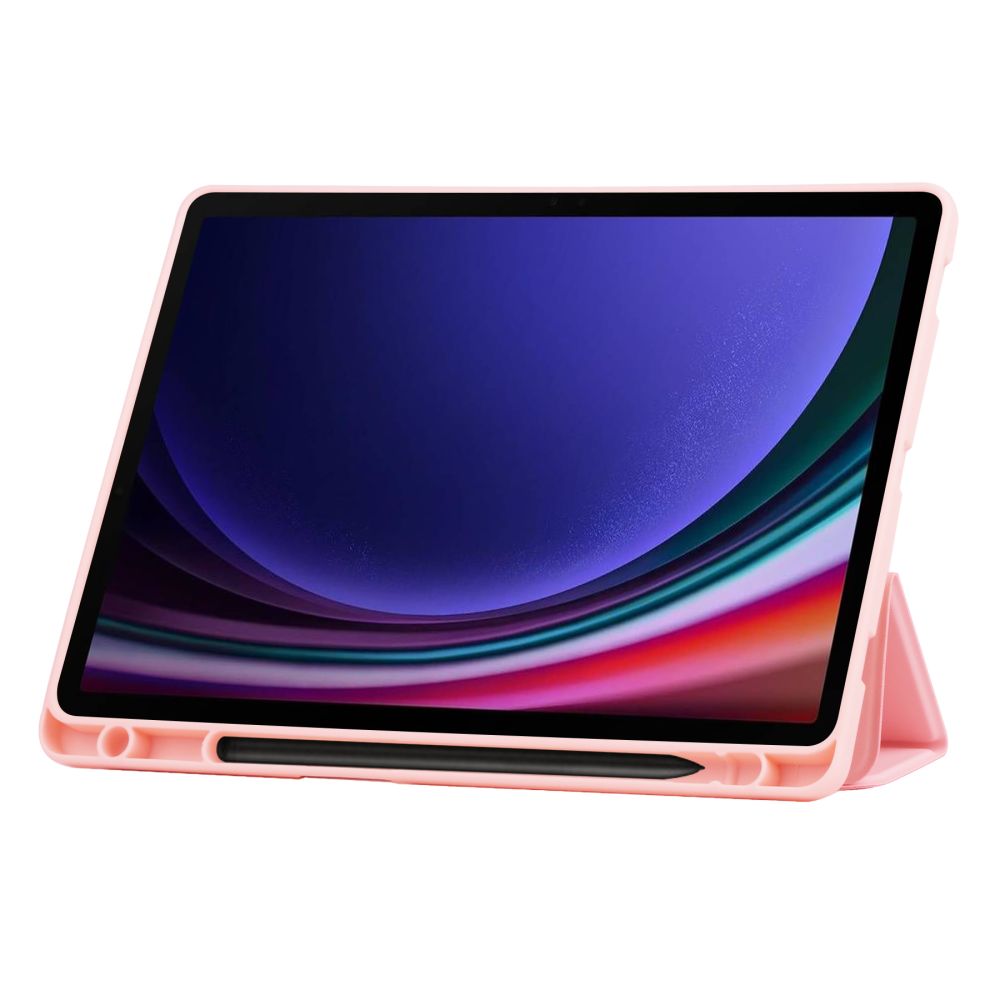 Tech-Protect SmartCase Pen dėklas Galaxy Tab S9 FE 10,9" – rožinis -- Samsung Galaxy Tab S9 FE