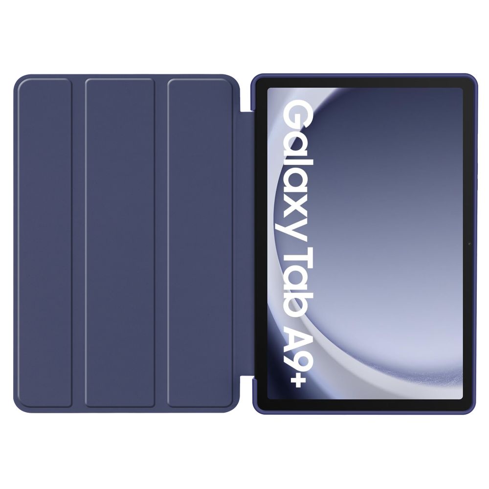 Tech-Protect SmartCase dėklas Galaxy Tab A9+ 11 – tamsiai mėlynas -- Samsung Galaxy Tab A9+