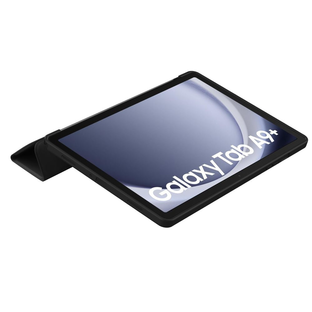 Tech-Protect SmartCase dėklas Galaxy Tab A9+ 11 – juodas -- Samsung Galaxy Tab A9+