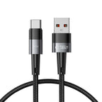 Tech-Protect UltraBoost USB-C / USB-A laidas 66W 6A 0.5m - pilkas -- Cell phone cables
