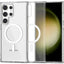 Skaidrus Tech-Protect MagSafe dėklas Galaxy S24 Ultra -- Samsung Galaxy S24 Ultra