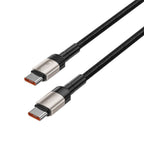 Tech-Protect UltraBoost Evo USB-C / USB-C PD laidas 100W 5A 2m - titano -- Cell phone cables
