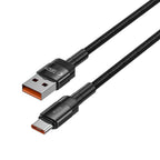 Tech-Protect UltraBoost Evo USB-C / USB-A laidas 100W 5A 1m - juodas -- Cell phone cables