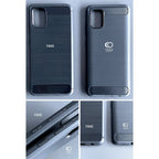 Tech-Protect TPUCarbon dėklas Galaxy XCover 7 – juodas -- Samsung Galaxy XCover 7