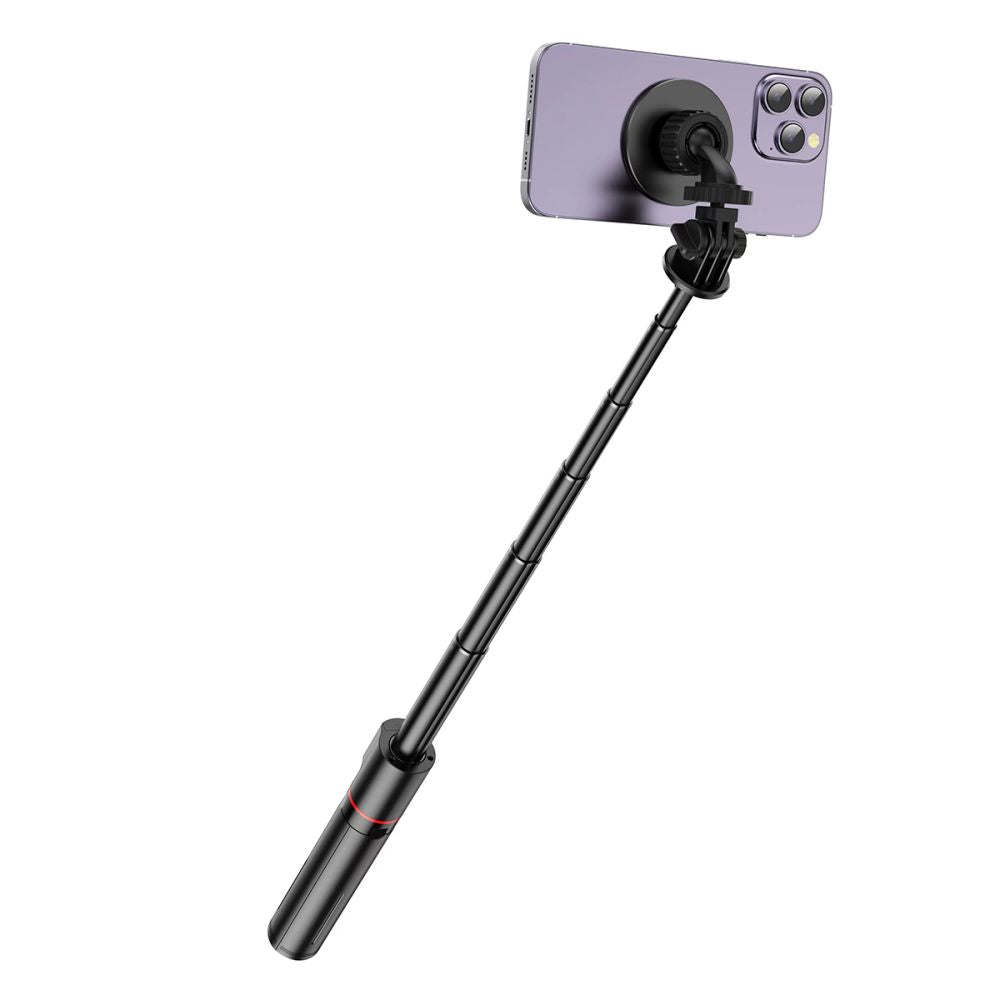 Tech-Protect L06S Bluetooth magnetinė asmenukių lazda su MagSafe, nuotolinio valdymo pultu, trikoju iki 82cm ir 360°...