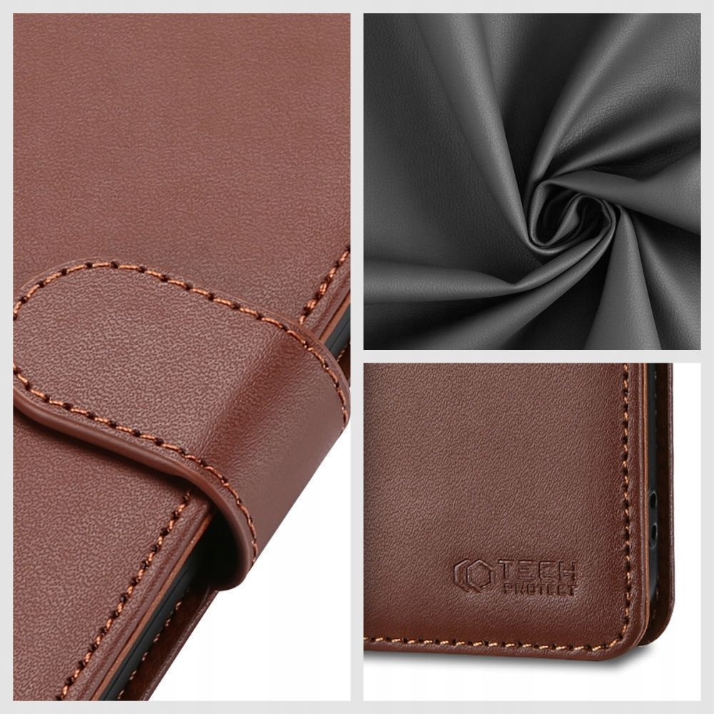 Tech-Protect Wallet dėklas Samsung Galaxy XCover 7 – juodas -- Samsung Galaxy XCover 7