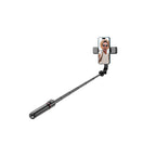 Tech-Protect L05S Bluetooth asmenukių lazda su trikoju iki 105cm su LED šviestuvu - juoda -- Selfie Sticks & Tripods