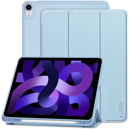 Tech-Protect SmartCase Pen for iPad Air 10.9" (2020/2022) / 11" (2024/2025/2026) - mėlyna