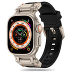 Tech-Protect Delta Pro dirželis, skirtas Apple Watch 4 / 5 / 6 / 7 / 8 / 9 / SE / Ultra 1 / 2 (42/44/45/49 mm) – juodas...