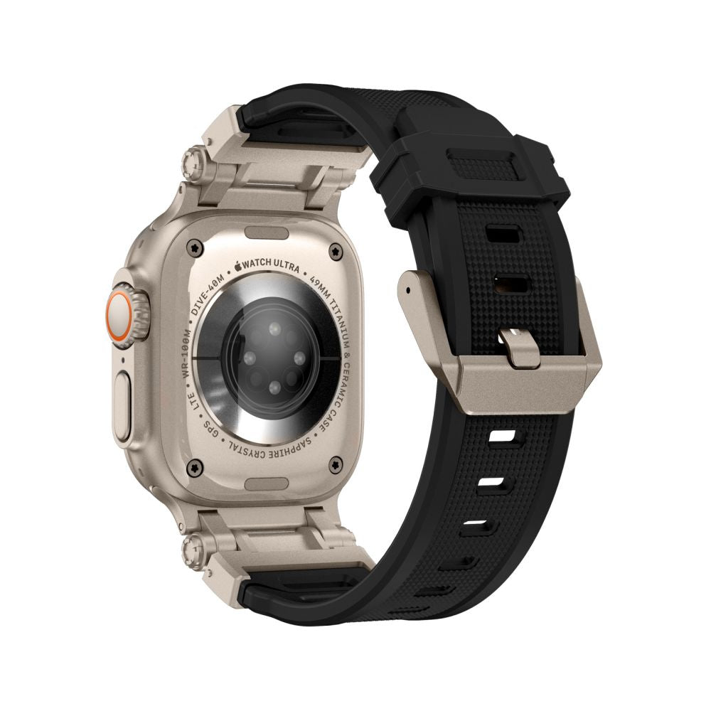 Tech-Protect Delta Pro dirželis, skirtas Apple Watch 4 / 5 / 6 / 7 / 8 / 9 / SE / Ultra 1 / 2 (42/44/45/49 mm) – juodas...