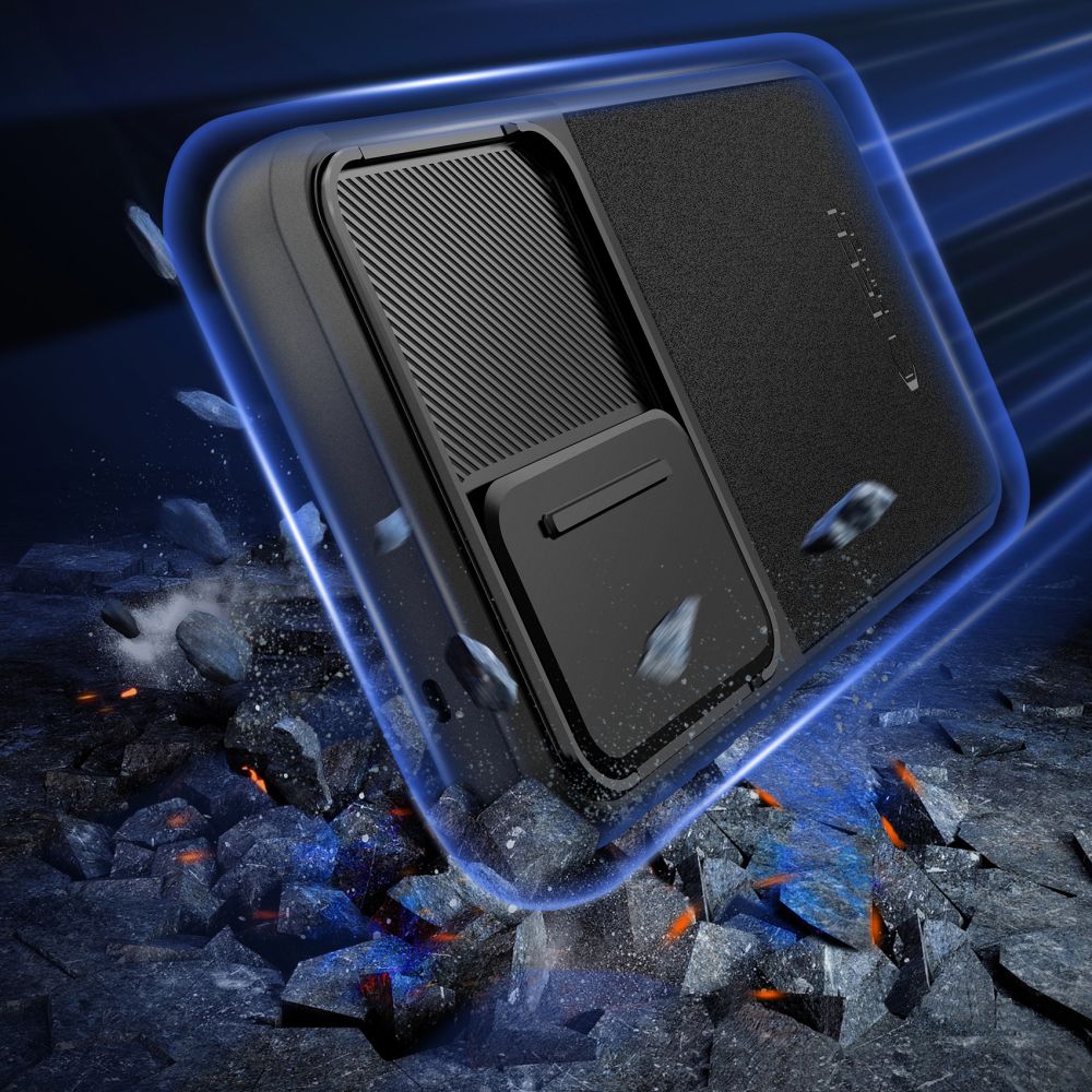 Tech-Protect Velar Cam+ dėklas Samsung Galaxy A55 5G – juodas -- Samsung Galaxy A55 5G