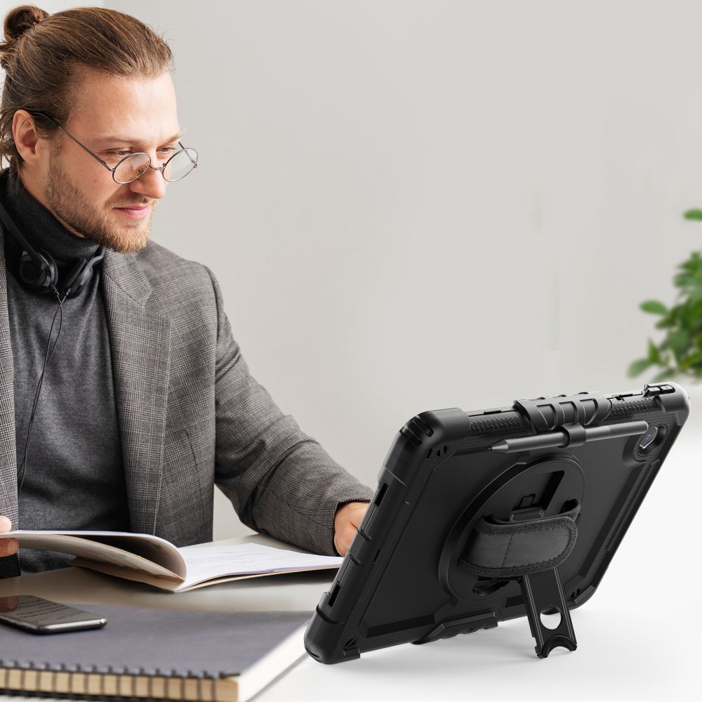 Tech-Protect Solid360 Lenovo Tab dėklas M11" 11.0 TB-330 - juodas