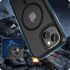 Tech-Protect MagMat 2 MagSafe dėklas iPhone 15 – matinis juodas -- iPhone 15