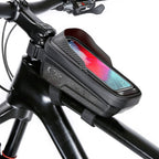 Tech-Protect V2 dviračio krepšys su telefono vieta 1l - juodas -- Bicycle Bags