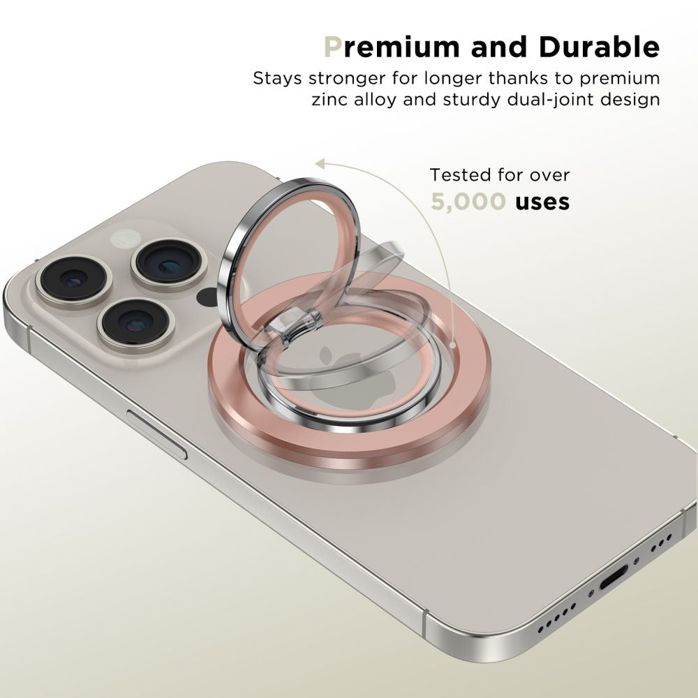 Tech-Protect MMR300 magnetinis laikiklis / žiedas su MagSafe - rožinis -- Cell phone holders
