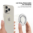 Tech-Protect MMR300 magnetinis laikiklis / žiedas su MagSafe - sidabrinis -- Cell phone holders