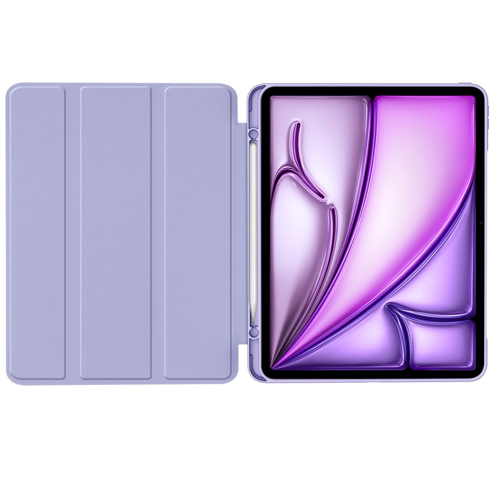 Tech-Protect SC rašiklio dėklas, skirtas iPad Air 13" (2024/2025/2026) – violetinė