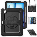 Tech-Protect Solid360 dėklas, skirtas iPad Air 11" (2024/2025/2026) - juodas