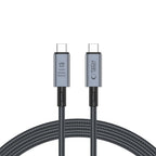 Tech-Protect UltraBoost Max USB-C 4.0 / USB-C 4.0 PD laidas 240W 8K 40Gbps 2m - pilkas -- Cell phone cables