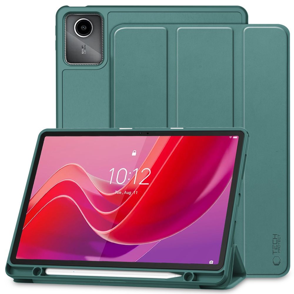 Tech-Protect SC rašiklio dėklas, skirtas Lenovo Tab M11 11" TB-330 - žalias -- Lenovo Tab M11 11