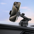 Tech-Protect V7 automobilinis telefono laikiklis prietaisų skydeliui / oro ventiliacijos angai, juodas -- Cell phone holders