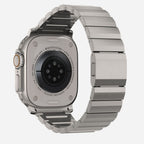 Tech-Protect SteelBand, skirtas Apple Watch 4 / 5 / 6 / 7 / 8 / 9 / SE / Ultra 1 / 2 (42/44/45/49 mm) – titanas -- Apple...