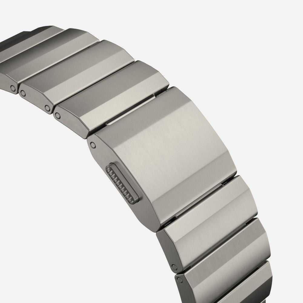 Tech-Protect SteelBand, skirtas Apple Watch 4 / 5 / 6 / 7 / 8 / 9 / SE / Ultra 1 / 2 (42/44/45/49 mm) – titanas -- Apple...