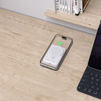 Tech-Protect LifeMag PB11 Išorinė baterija su MagSafe 10000mAh 15W USB-C jungtis - baltas + USB-C laidas -- Powerbanks