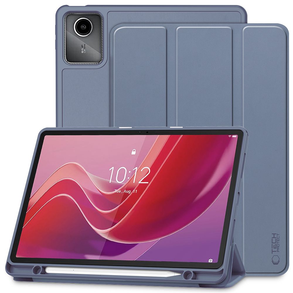 Tech-Protect SC rašiklio dėklas, skirtas Lenovo Tab M11 11" TB-330 - tamsiai violetinė