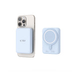 Tech-Protect LifeMag PB11 Išorinė baterija su MagSafe 10000mAh 15W USB-C jungtis - mėlynas + USB-C laidas -- Powerbanks