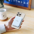 Tech-Protect LifeMag PB11 Išorinė baterija su MagSafe 10000mAh 15W USB-C jungtis - mėlynas + USB-C laidas -- Powerbanks