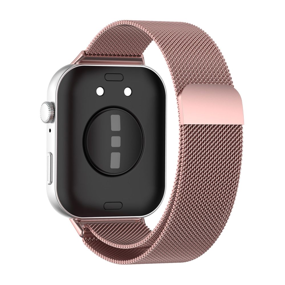 Tech-Protect MilaneseBand, skirta Huawei Watch Fit 3 – rožinė -- Huawei Watch Fit 3