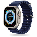 Tech-Protect IconBand Pro dirželis, skirtas Apple Watch 4/5/6/7/8/9/SE/Ultra 1/2 (42/44/45/49 mm) – tamsiai mėlyna --...