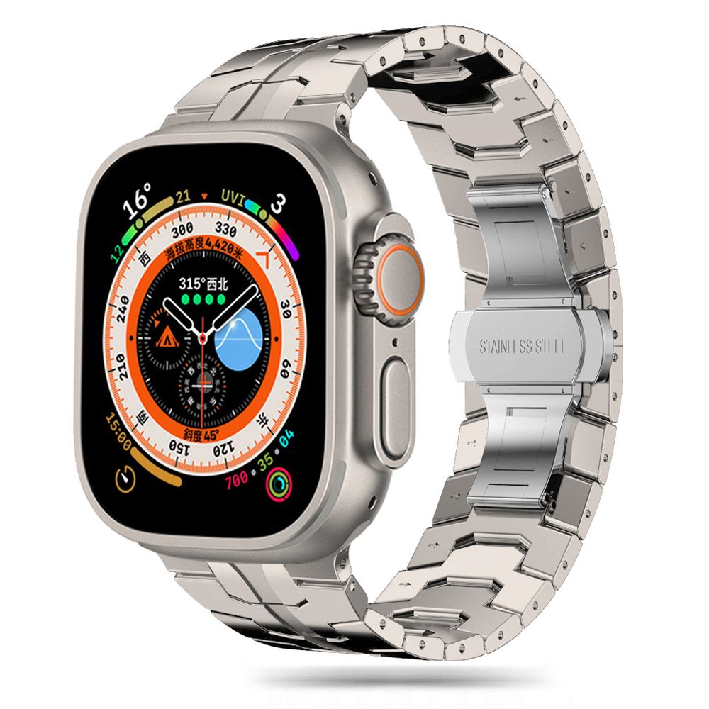 Tech-Protect Stainless Line apyrankė, skirta Apple Watch 4 / 5 / 6 / 7 / 8 / 9 / SE / Ultra 1 / 2 (42/44/45/49 mm) -...